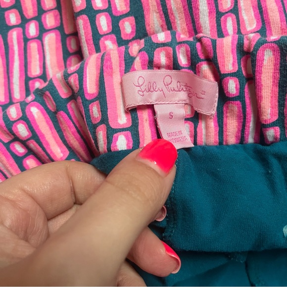 Lilly Pulitzer skort Madison mandevilla pink slathouse stripe size small - Picture 4 of 6